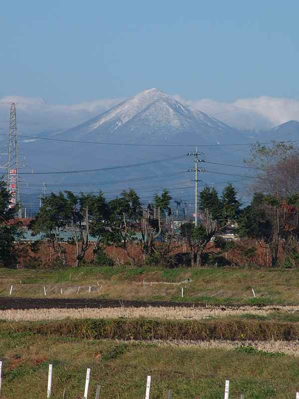 八甲田山の冠雪の画像