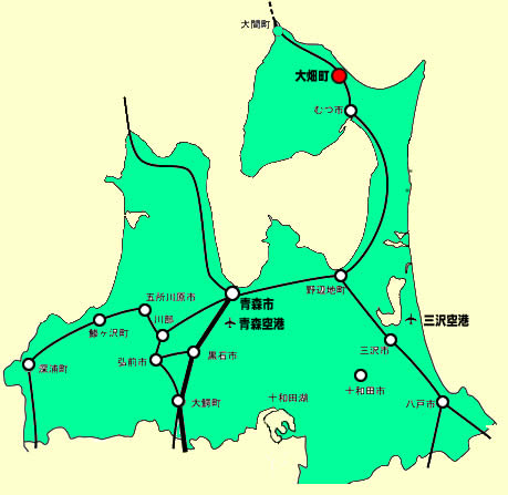 青森県地図