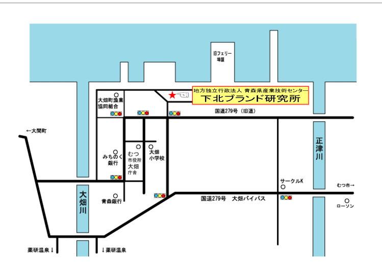 むつ市地図