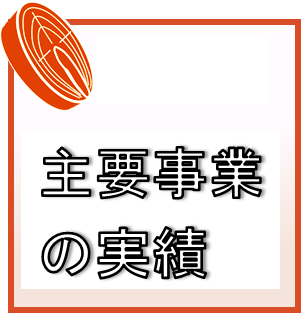 主要事業の実績