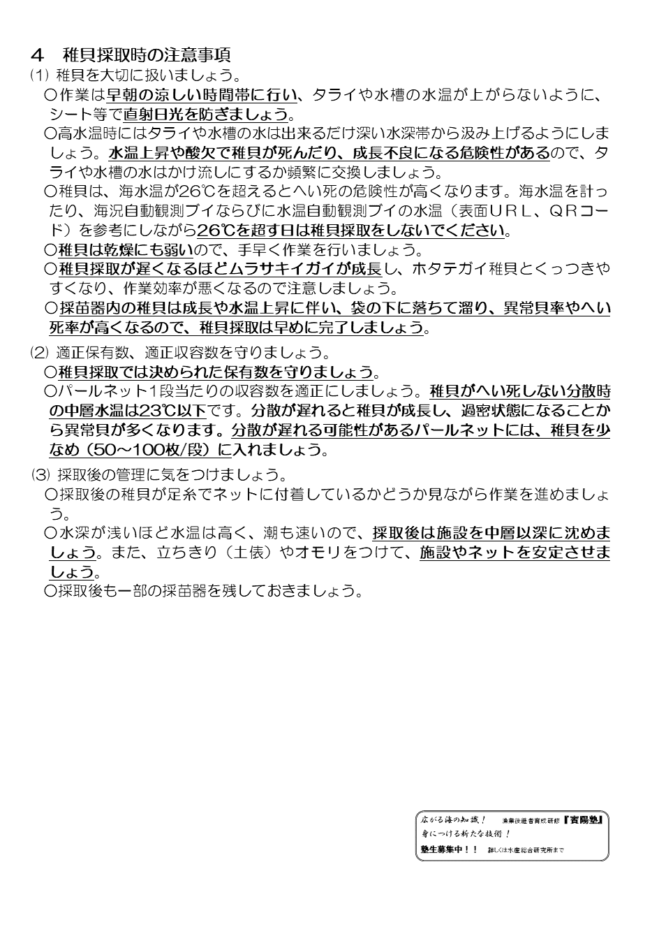 採苗速報第9号2