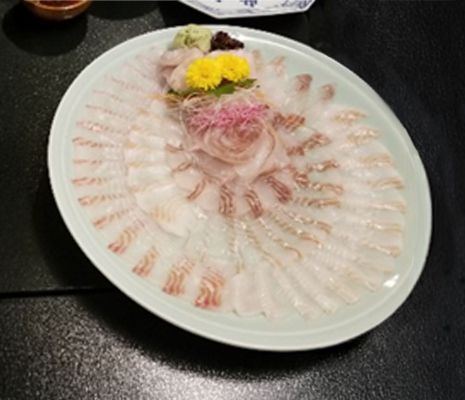 マツカワのお刺身