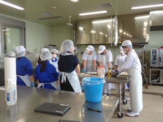 関根中学校加工実習