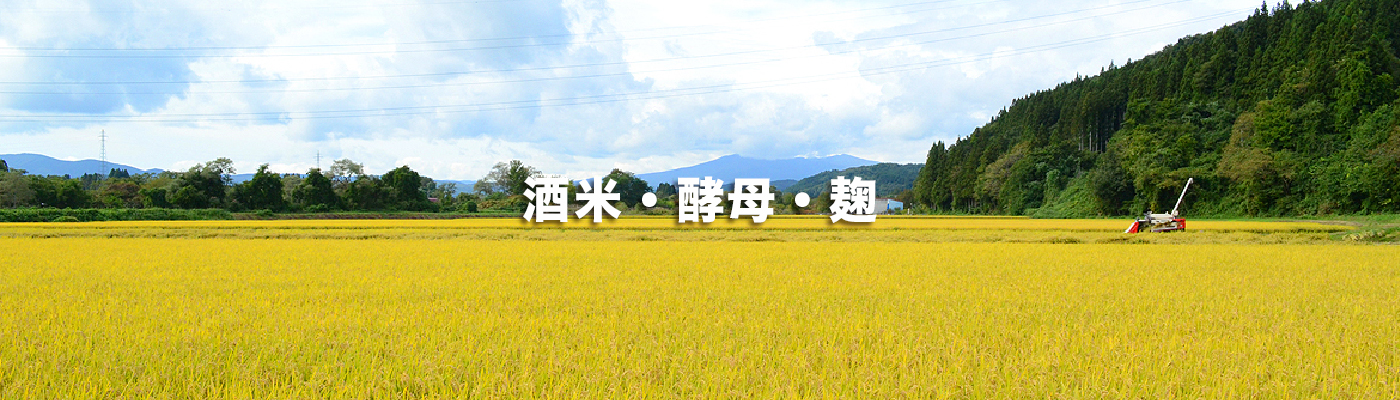 酒米・酵母･麹