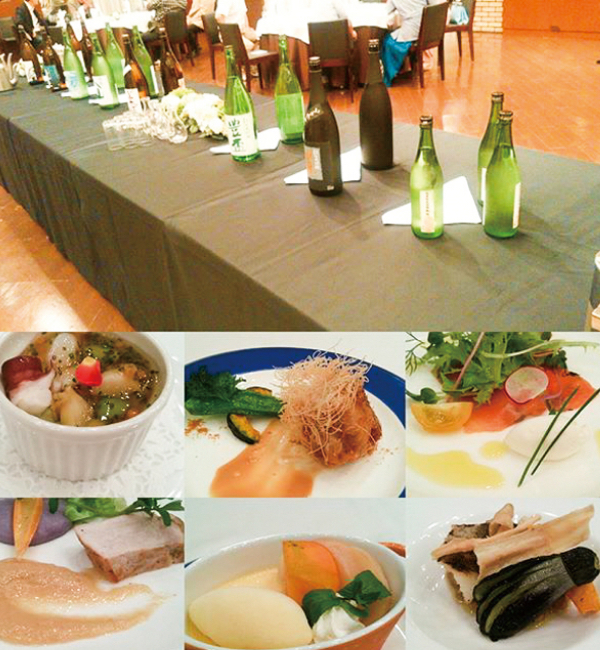 津軽地酒会「第3回地酒塾」2019(創作郷⼟料理の店「菊冨⼠」にて)