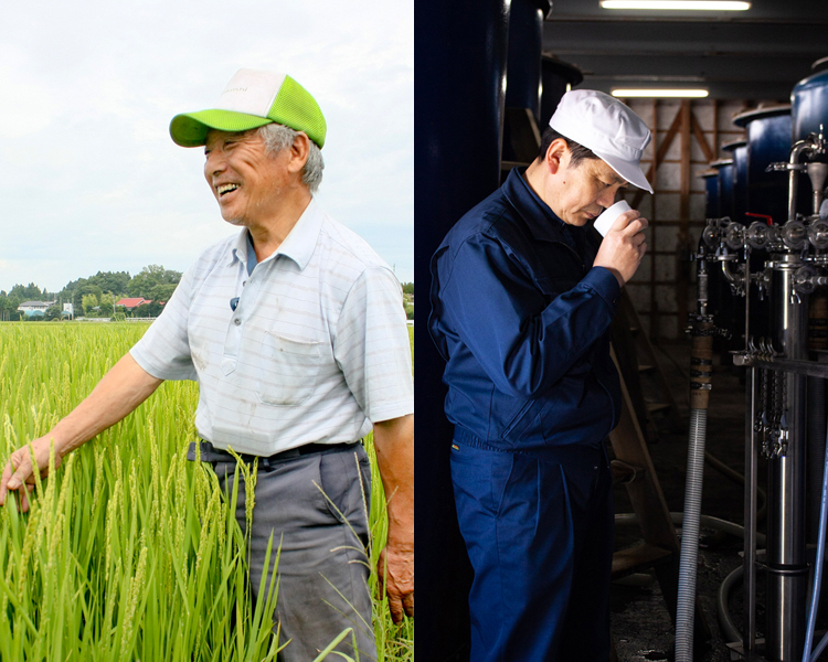 Teamwork of Aomori Sake