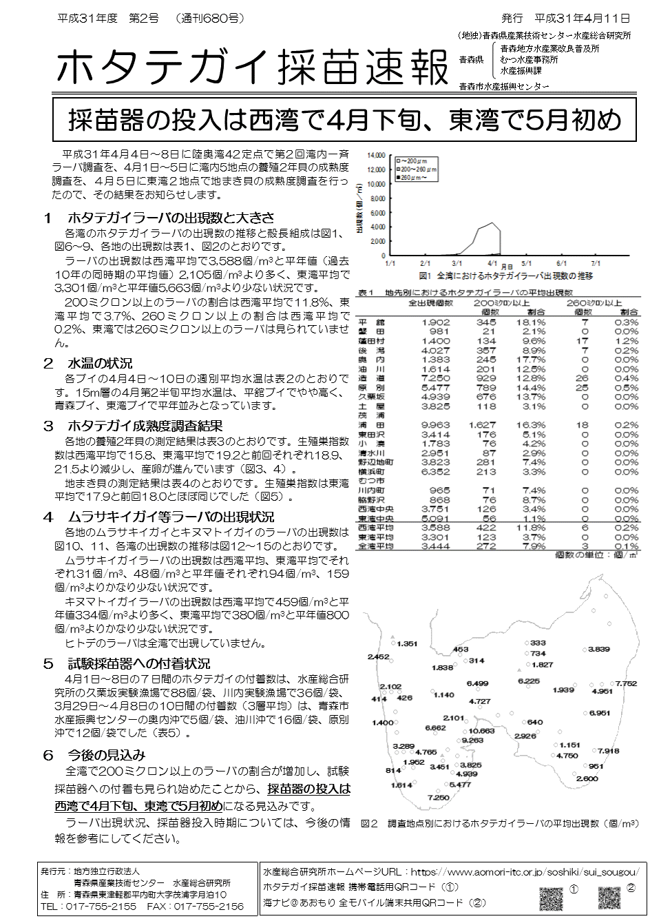 採苗速報第２号1