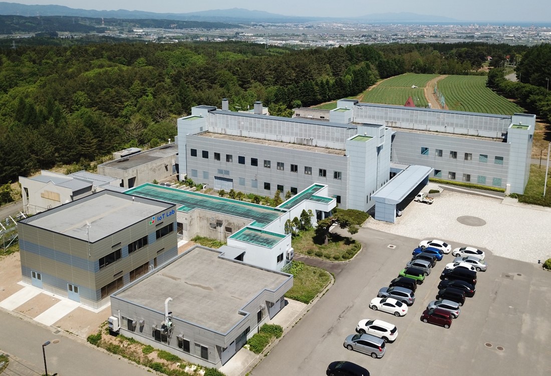 工業総合研究所の空撮画像