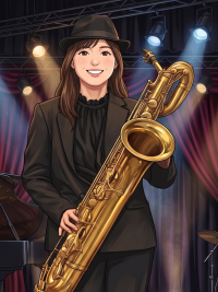 A研究員のイラスト2