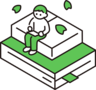 自由時間のイラスト