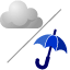 くもり後雨